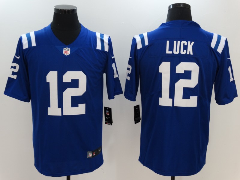 Men's Indianapolis Colts Andrew Luck Blue Jersey
